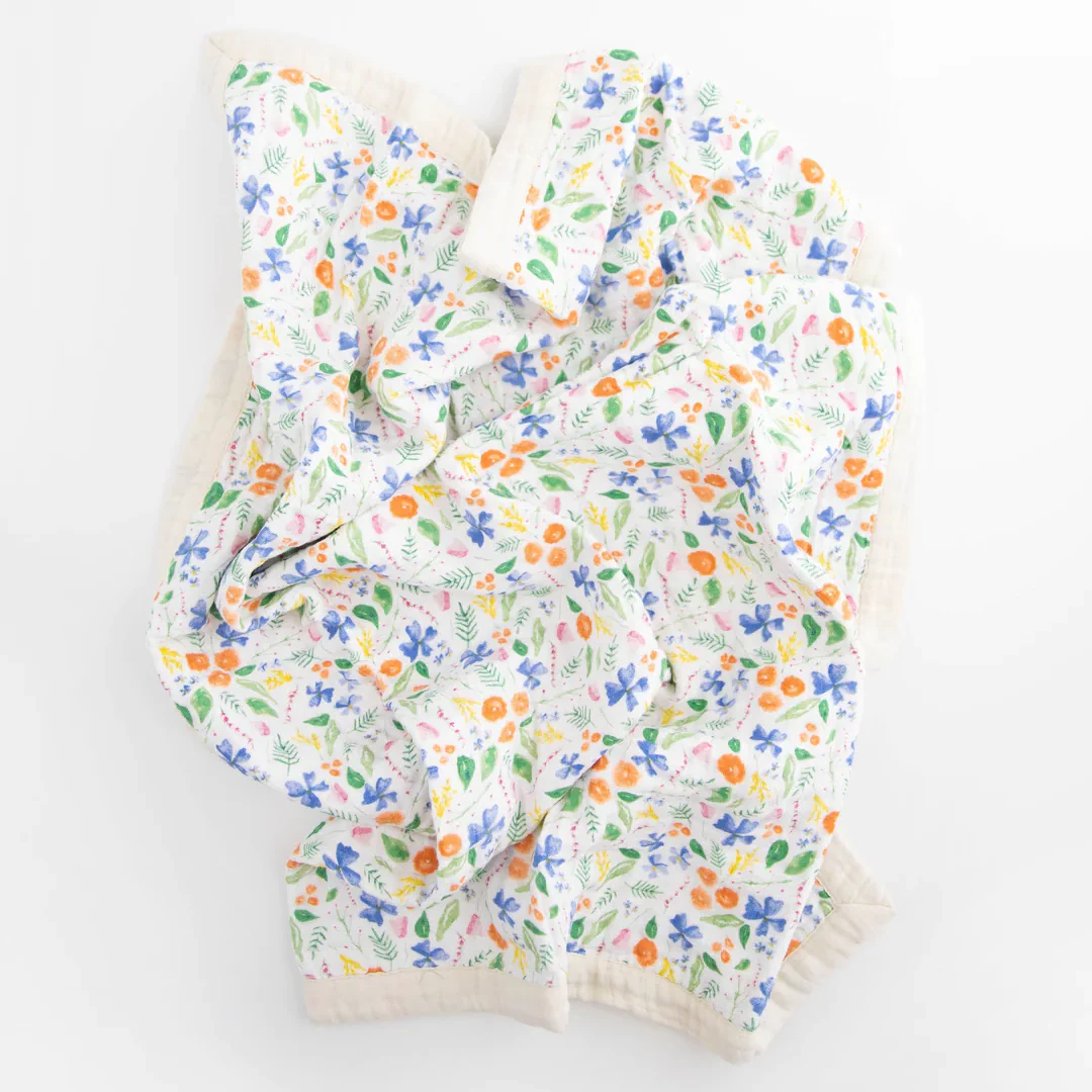 Cotton Muslin Quilt (Mountain Bloom) - Image 3