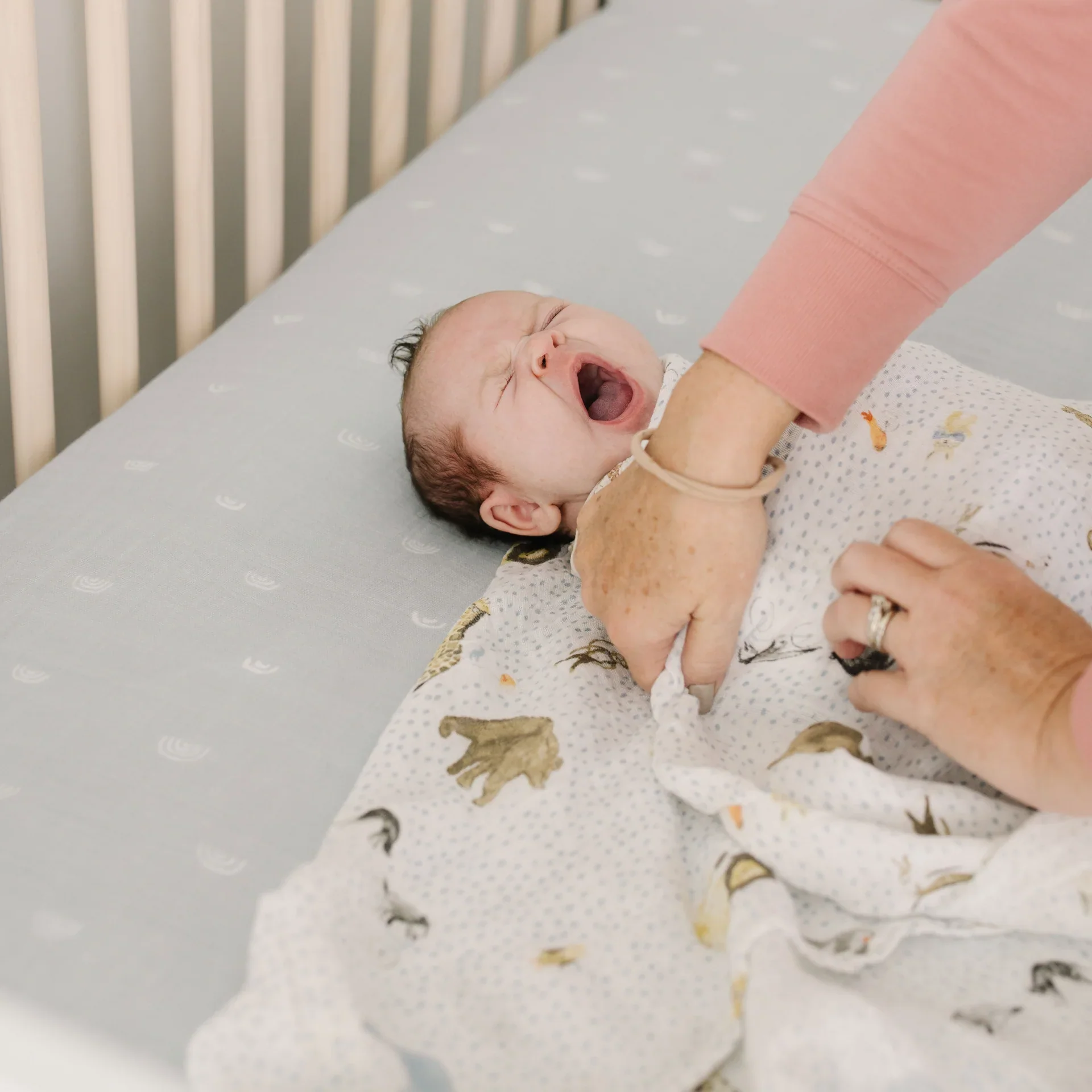 Cotton Muslin Swaddle Blanket - Image 6