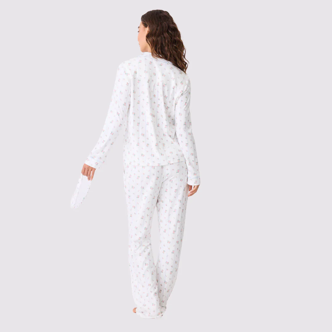 Crazy In Love PJ Set (Ivory) - Image 4