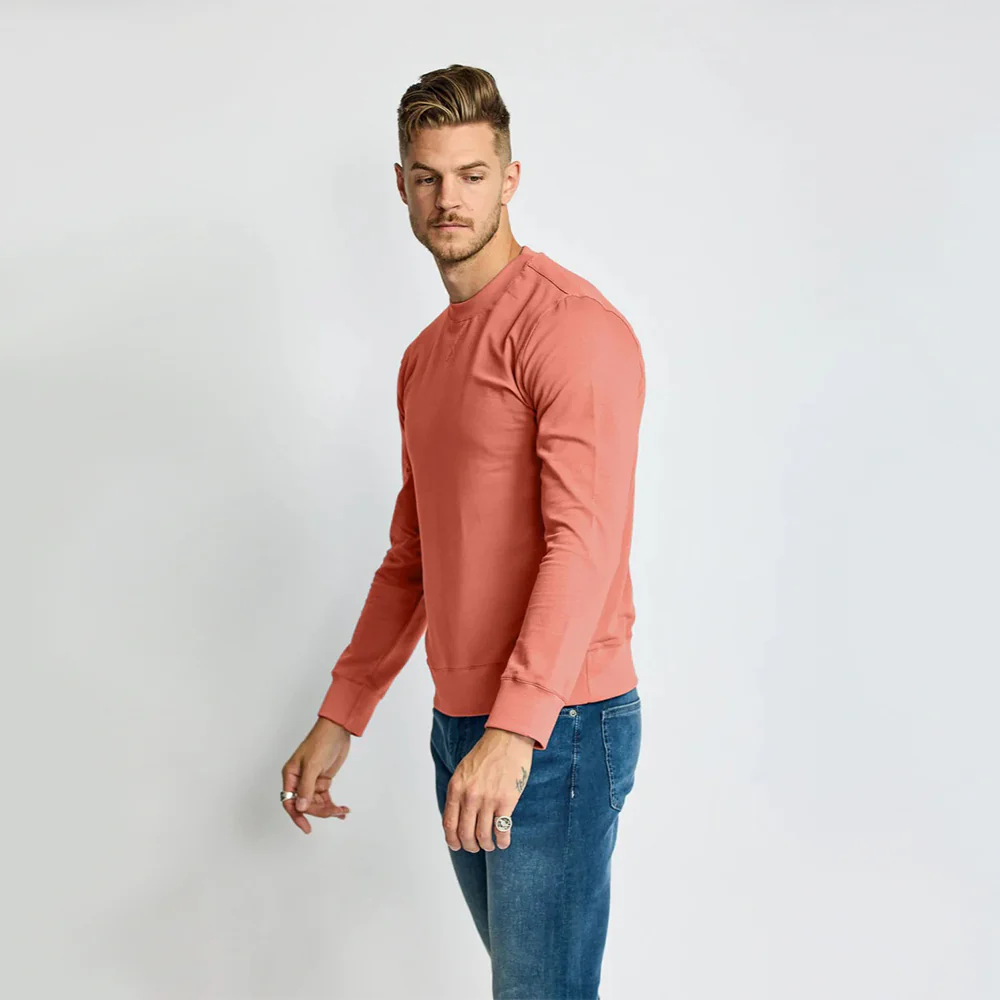 Crew Neck Sweatshirt (Salmon) - Image 2