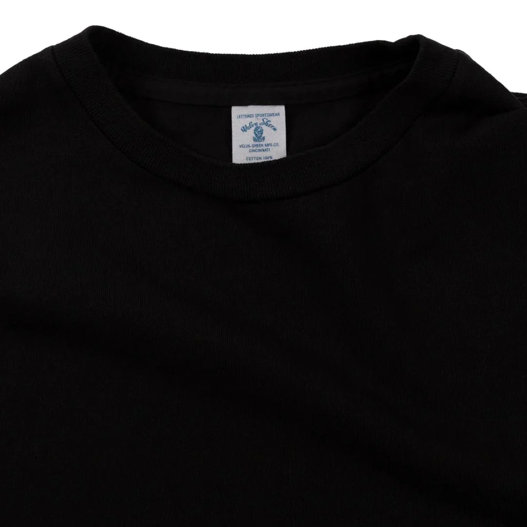 Crew Neck T-Shirt (Black) - Image 3