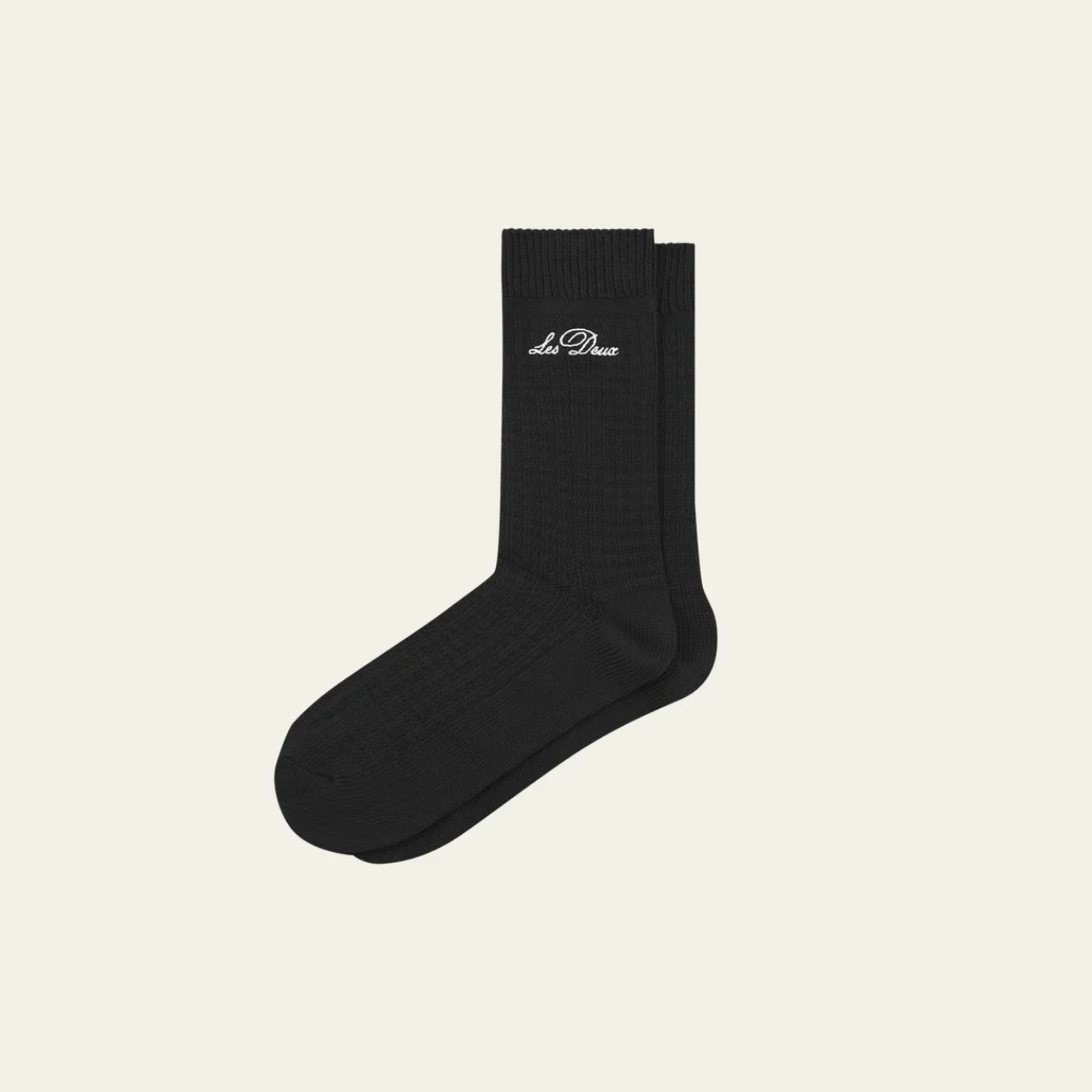 Crew Waffle Socks