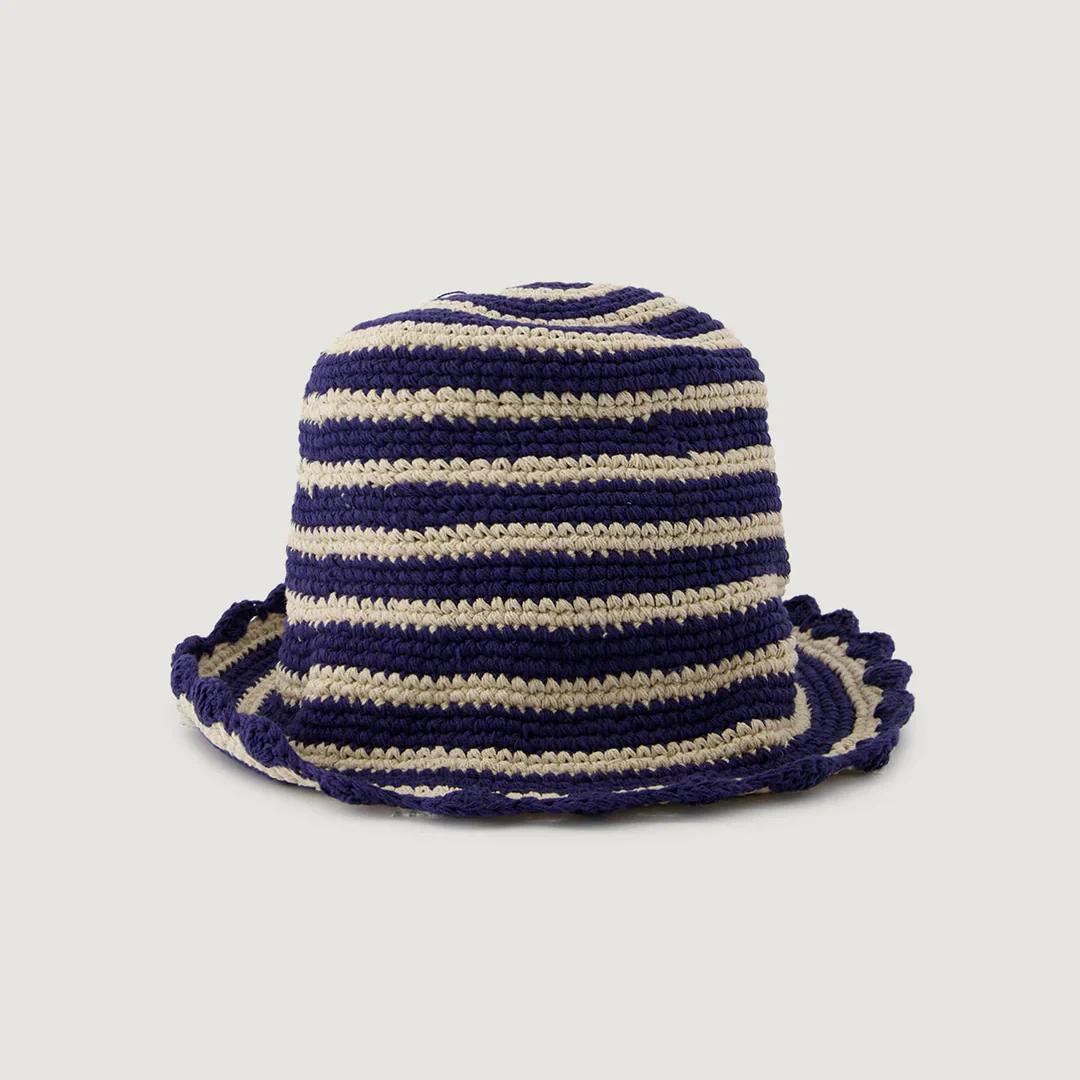 Crocheted Boilly Bucket Hat - Image 2