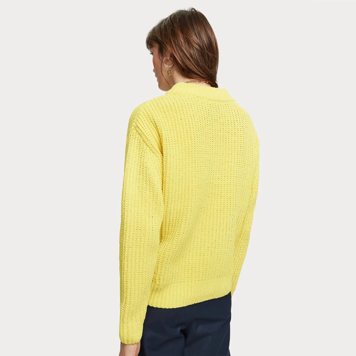 Crocheted Chenille Pullover - Image 3