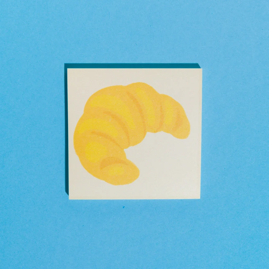 Croissant Sticky Notes - Image 2