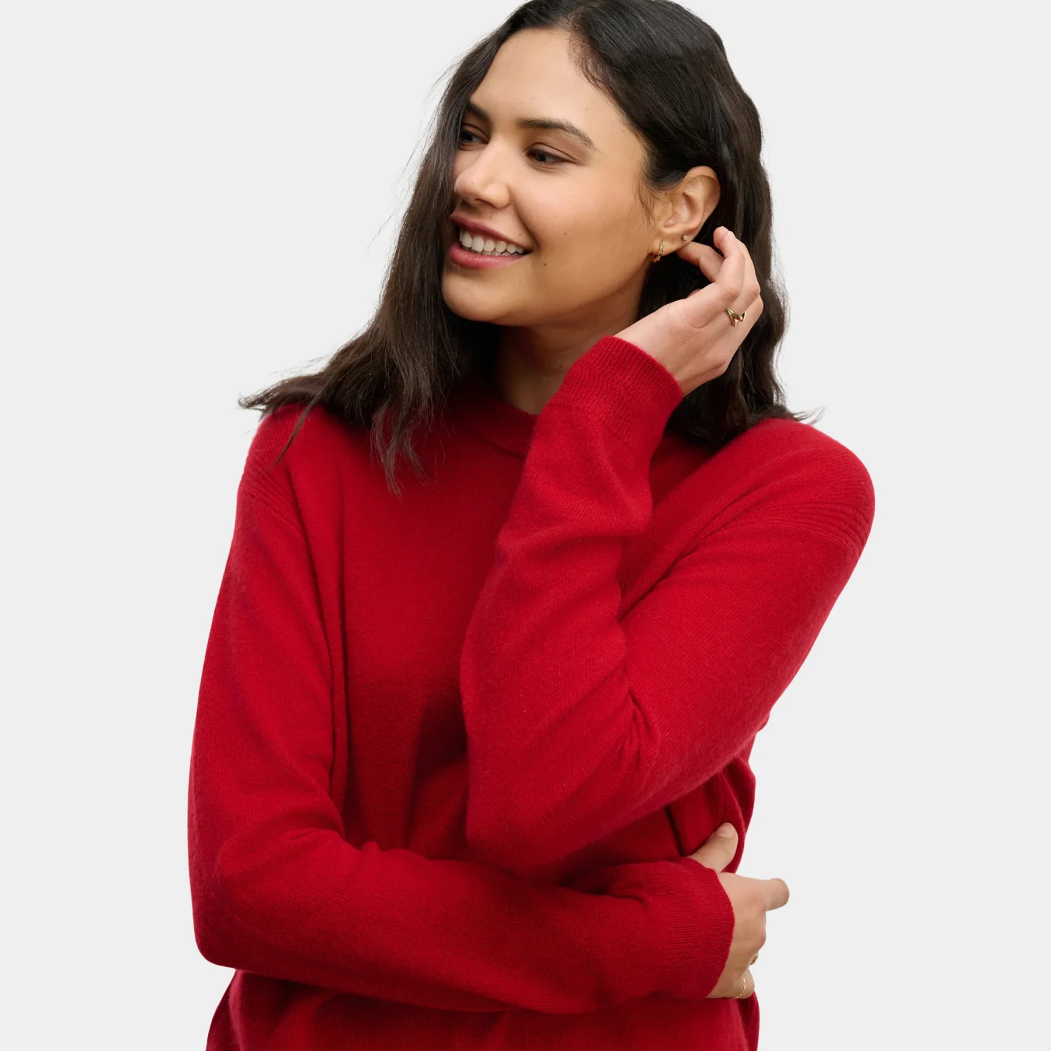 Crystal Cashmere Sweater (Red) - Image 2