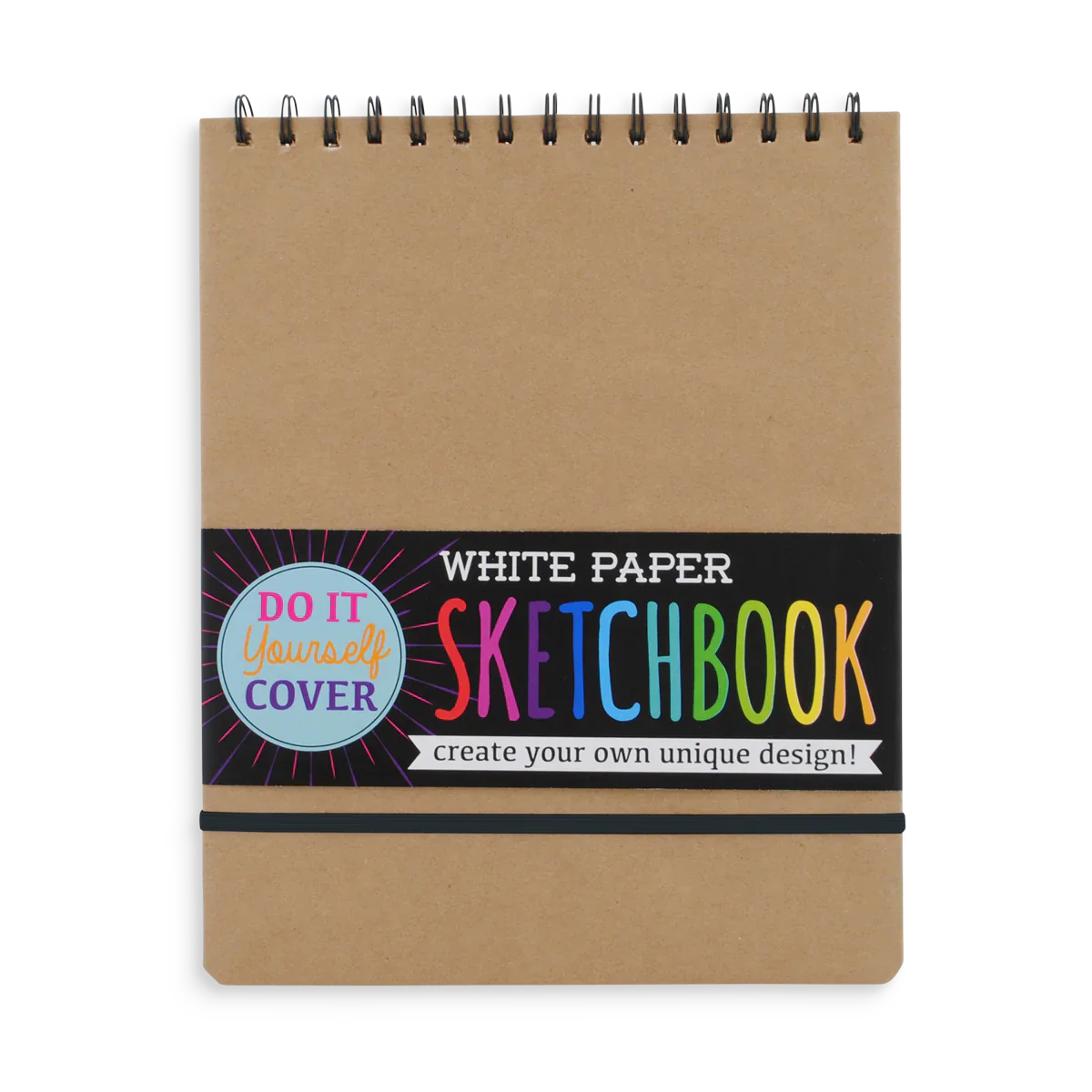 D.I.Y. Cover: White Paper Sketchbook