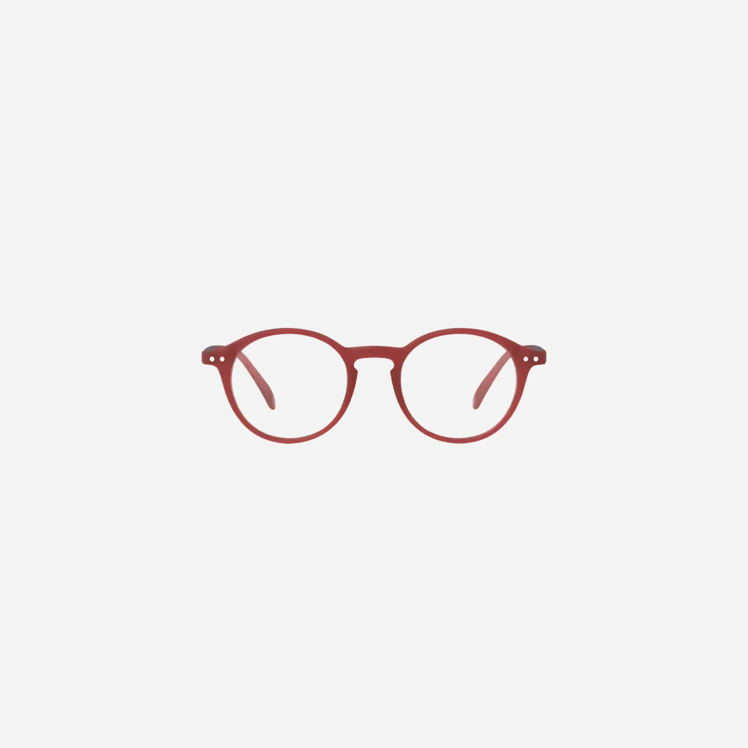 #D Reading Glasses (Carmine Red)