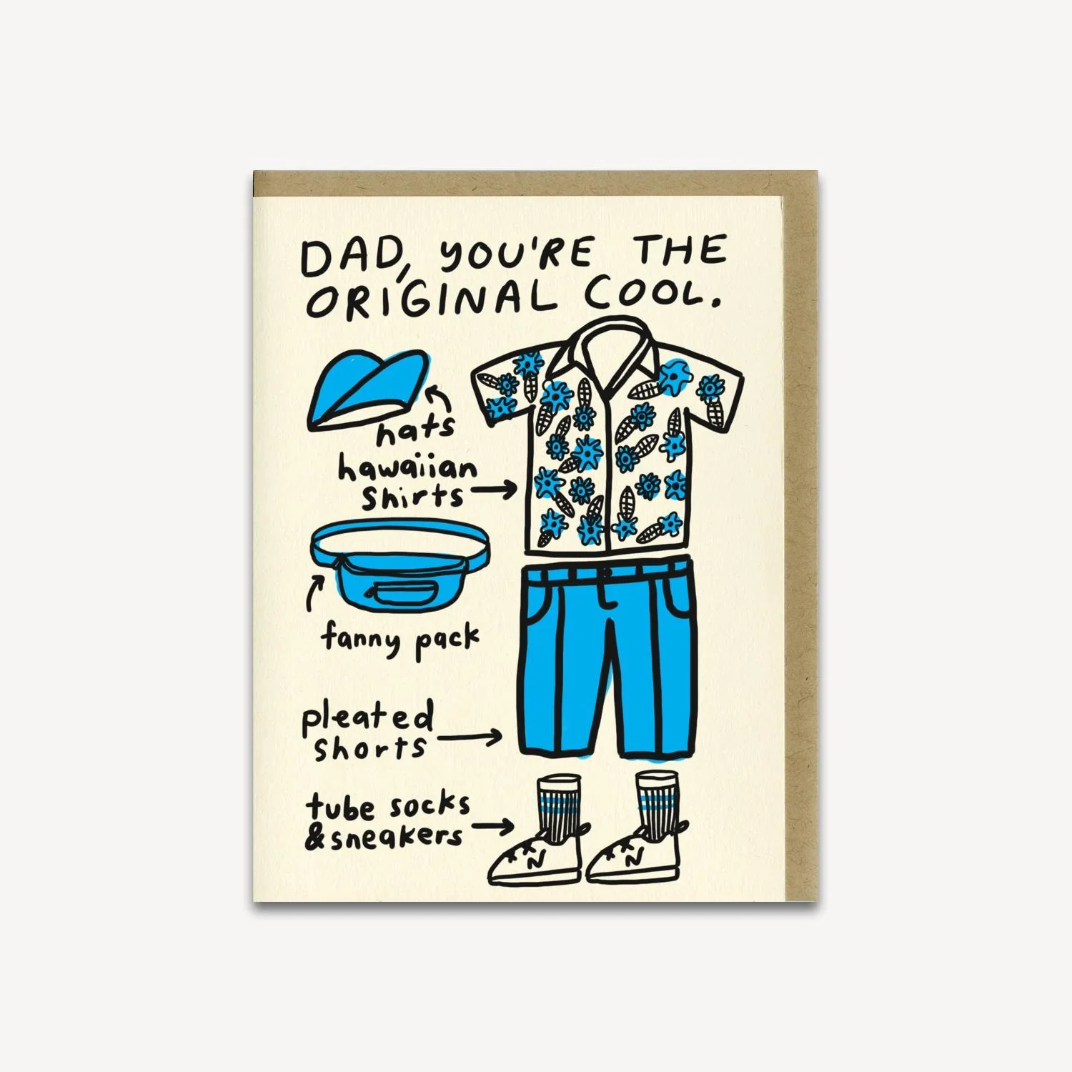 Dad, You're The Original Cool Card