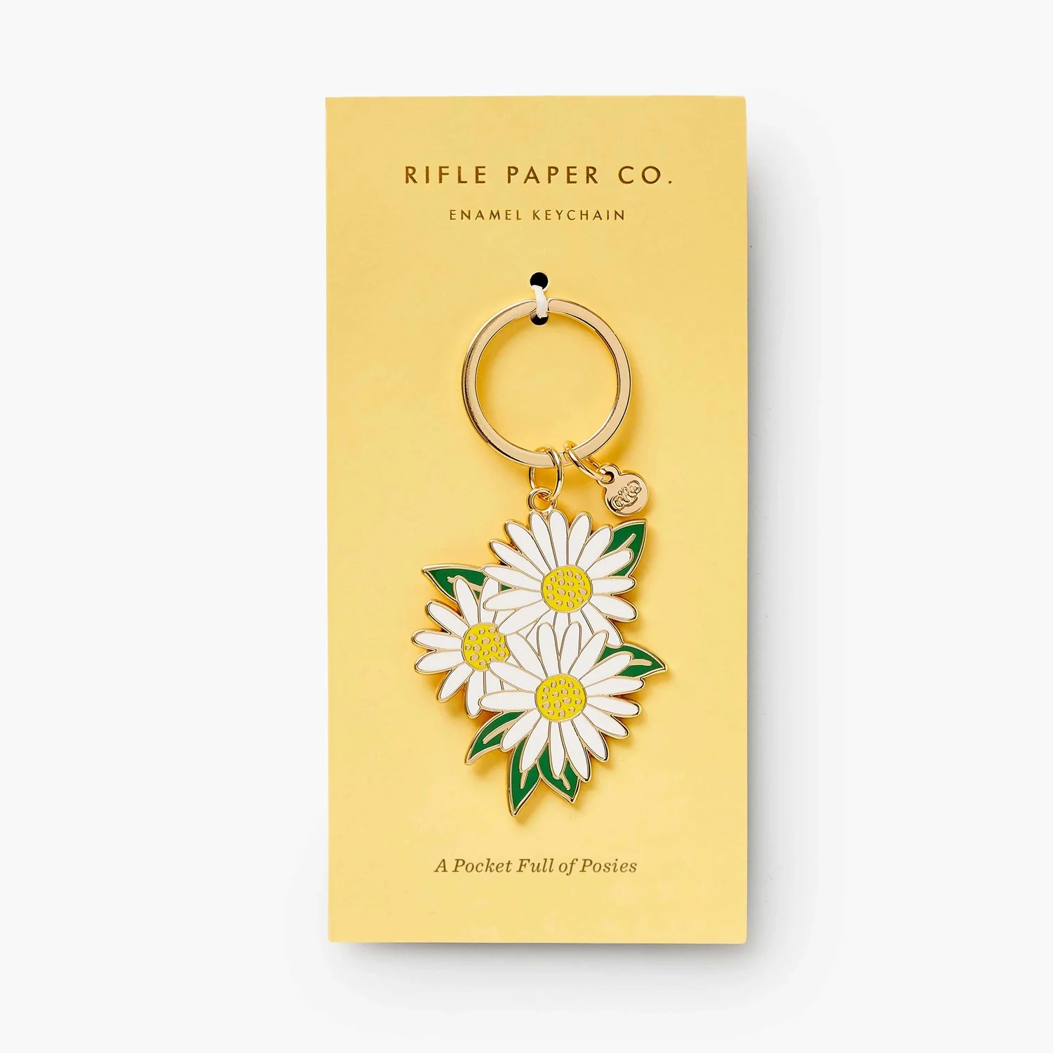 Daisy Enamel Keychain - Image 2