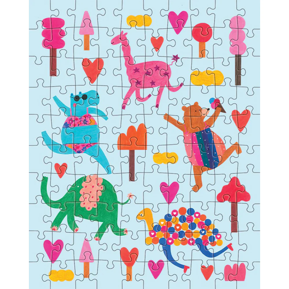 Dancing Animals 100pc Puzzle Kit - Image 2