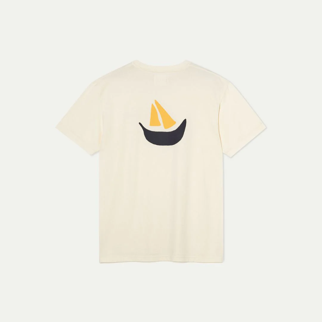 Dantas Print T-Shirt (Boat Ecru) - Image 3