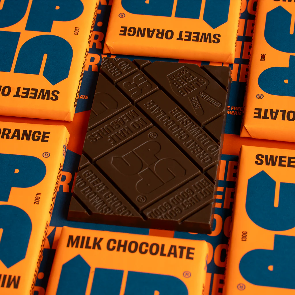 Sweet Orange Milk Chocolate Bar (120g) - Image 3