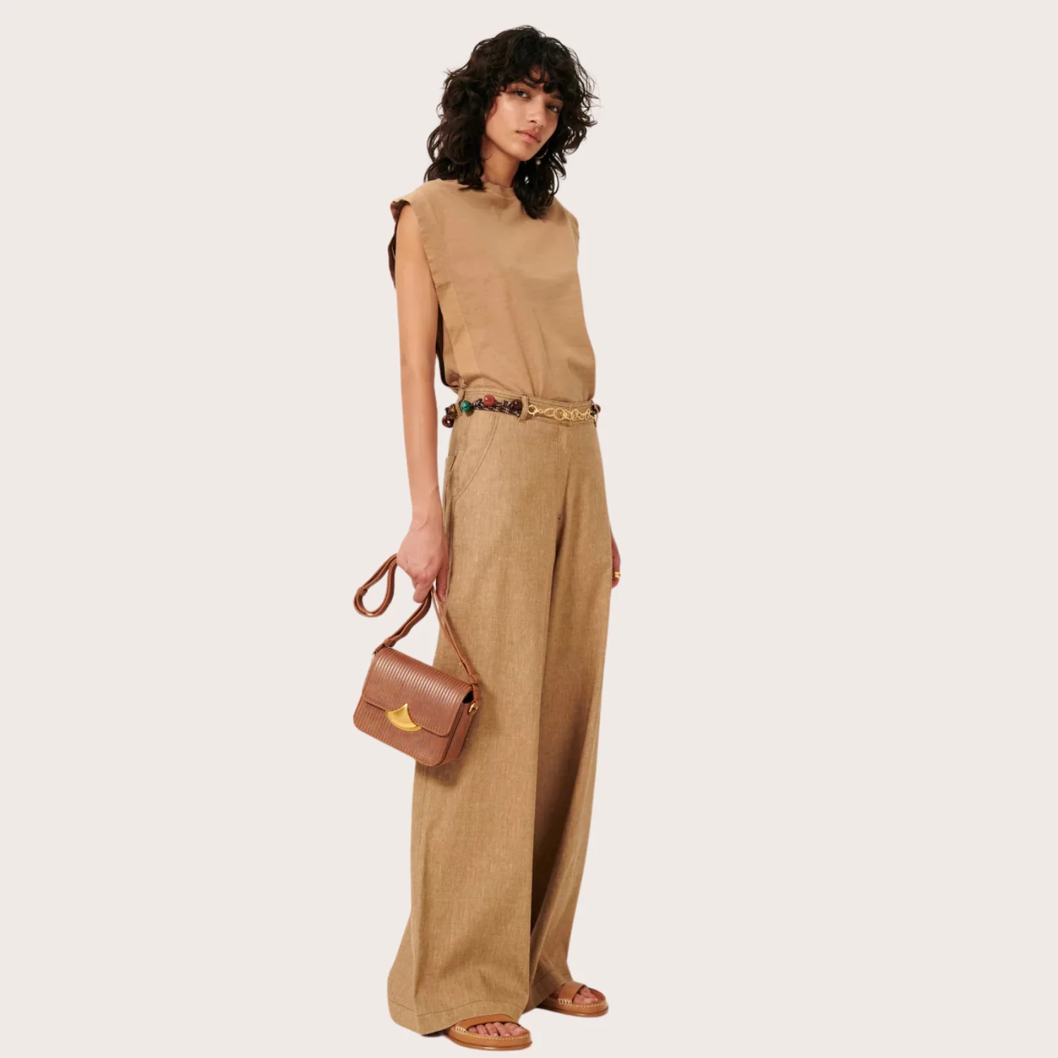 Dasum Wide Pant (Alpaga) - Image 2