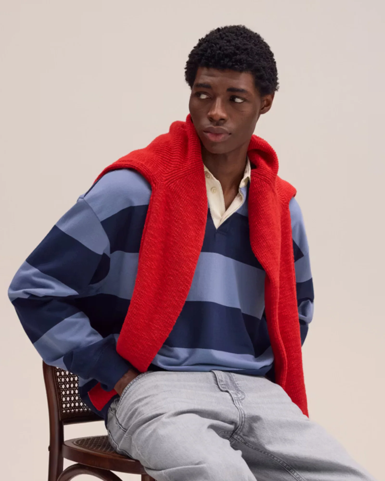 David 30043 Organic Cotton Sweatshirt - Image 2