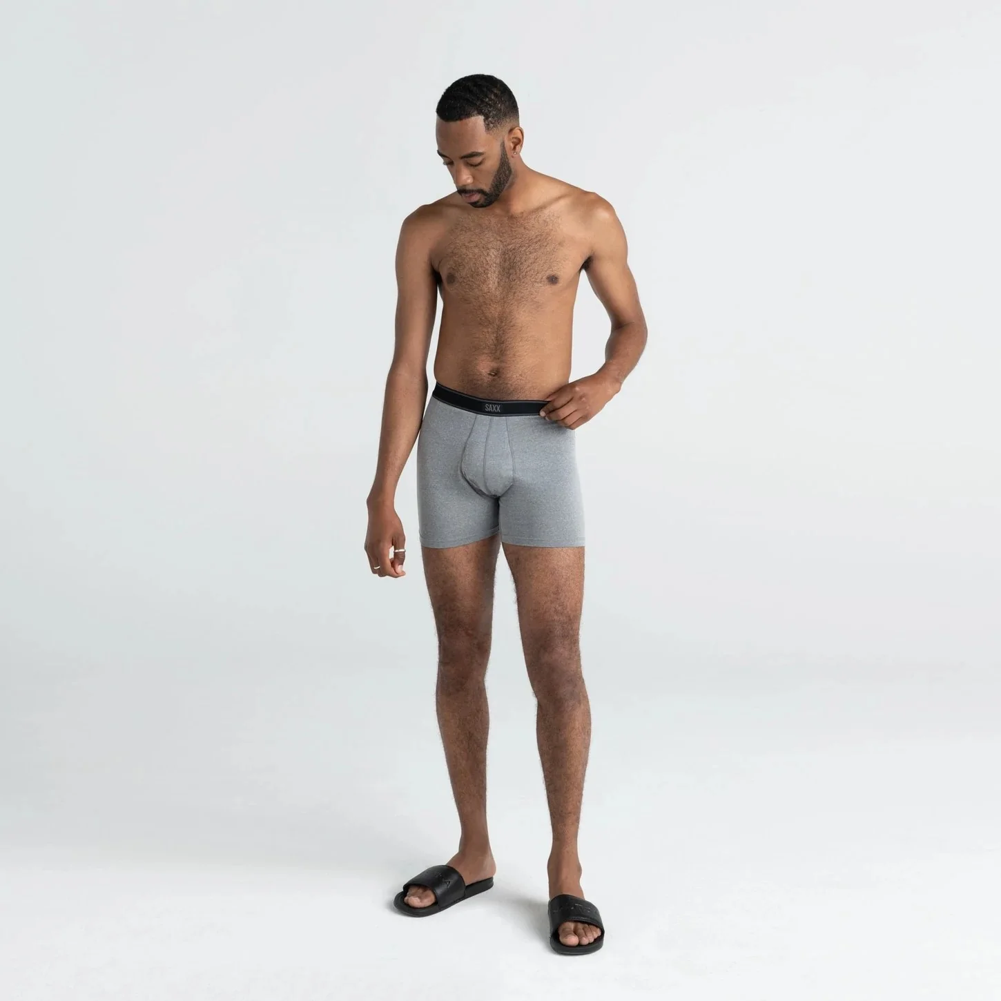 Daytripper Boxer Brief Fly 3PK (Grey Heather) - Image 3