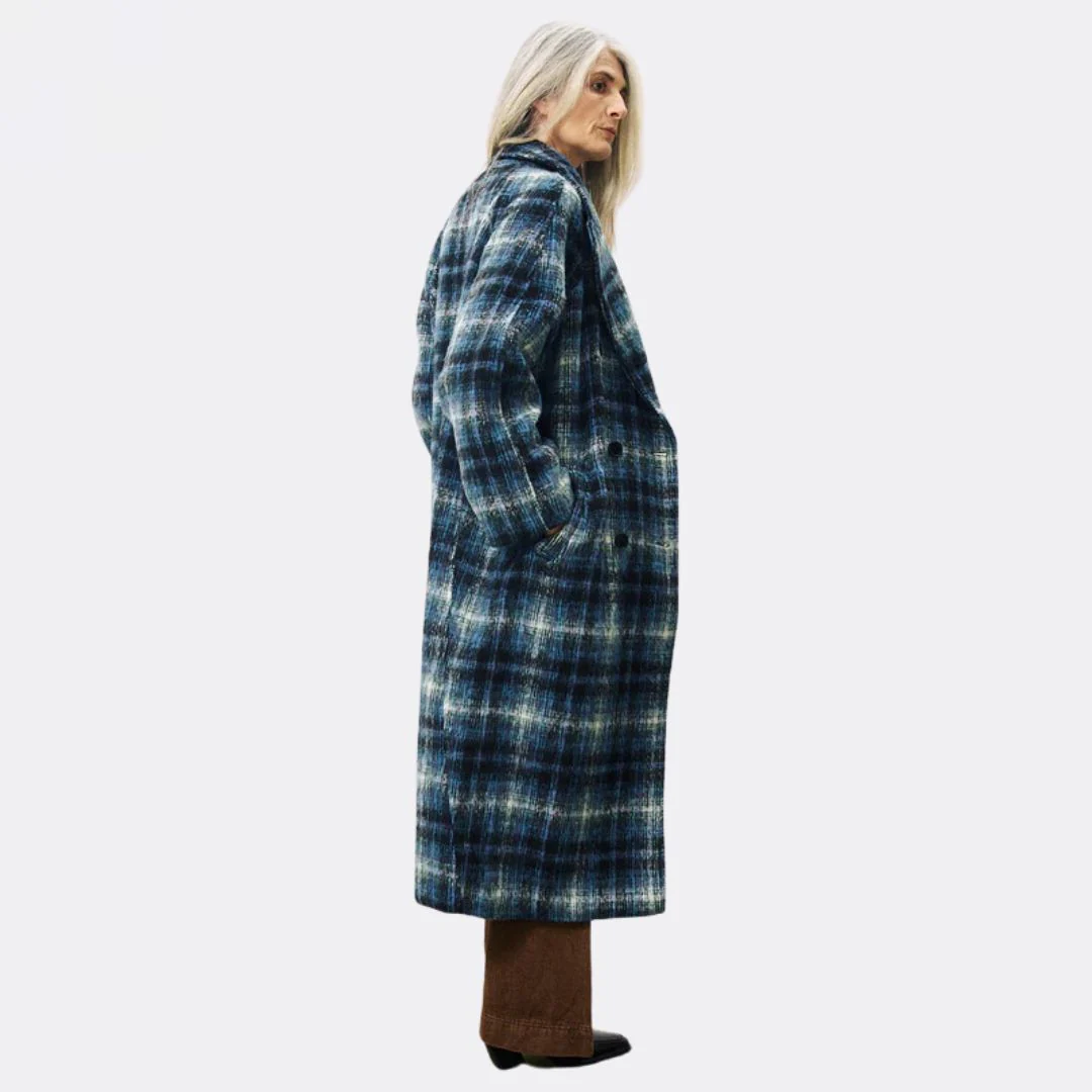 Delphina Coat (Bleu Petrol) - Image 2