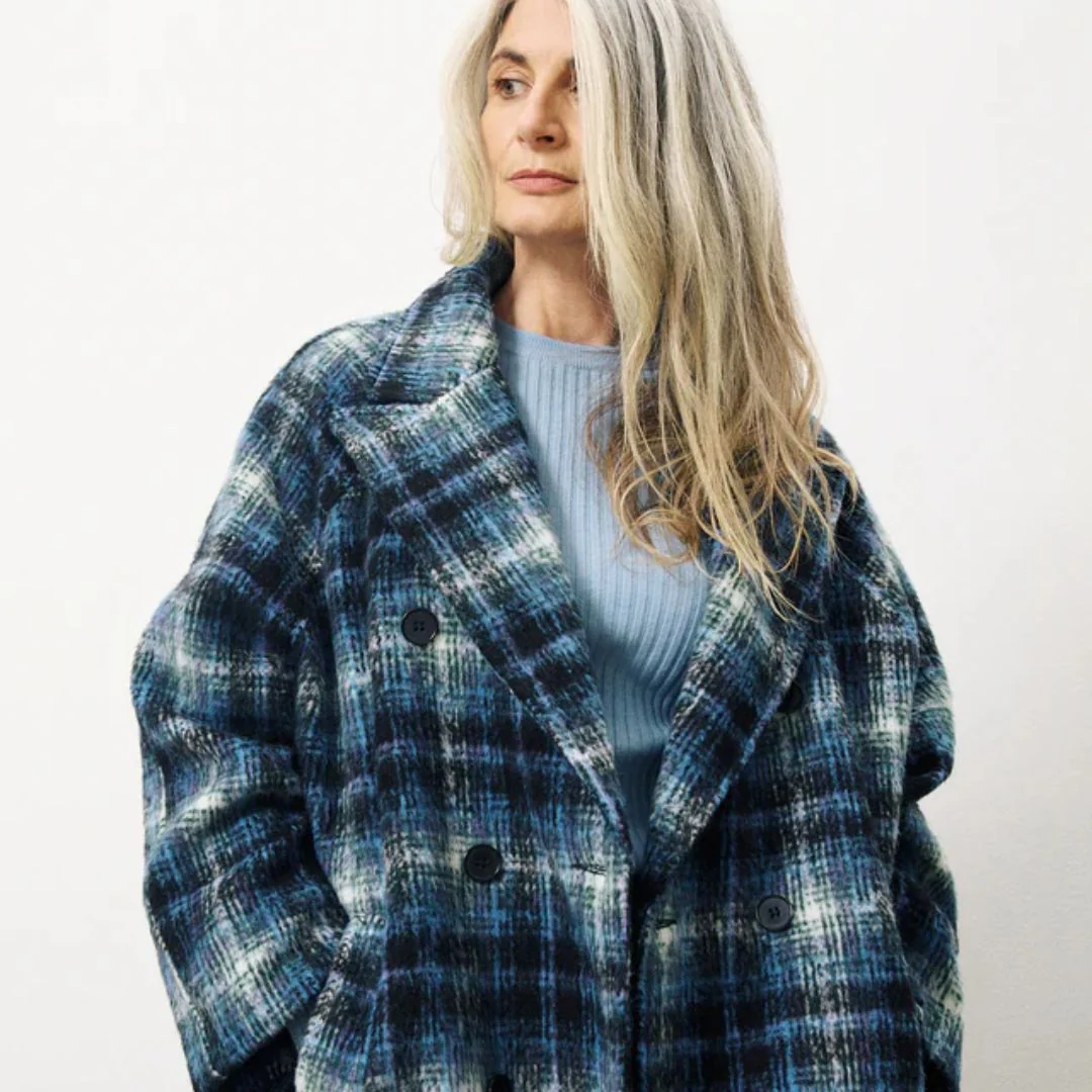 Delphina Coat (Bleu Petrol) - Image 5