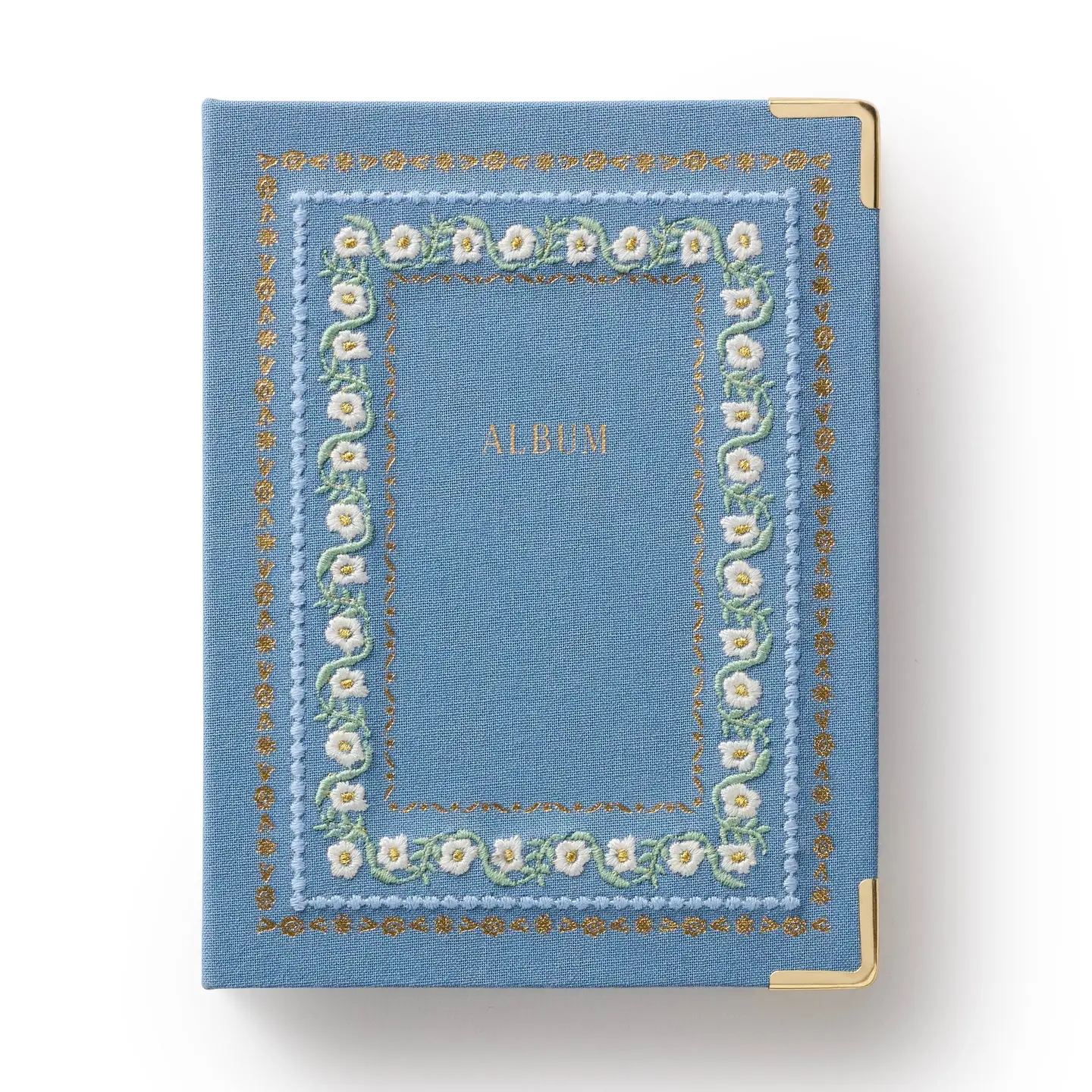 Delphine Embroidered Small Photo Album