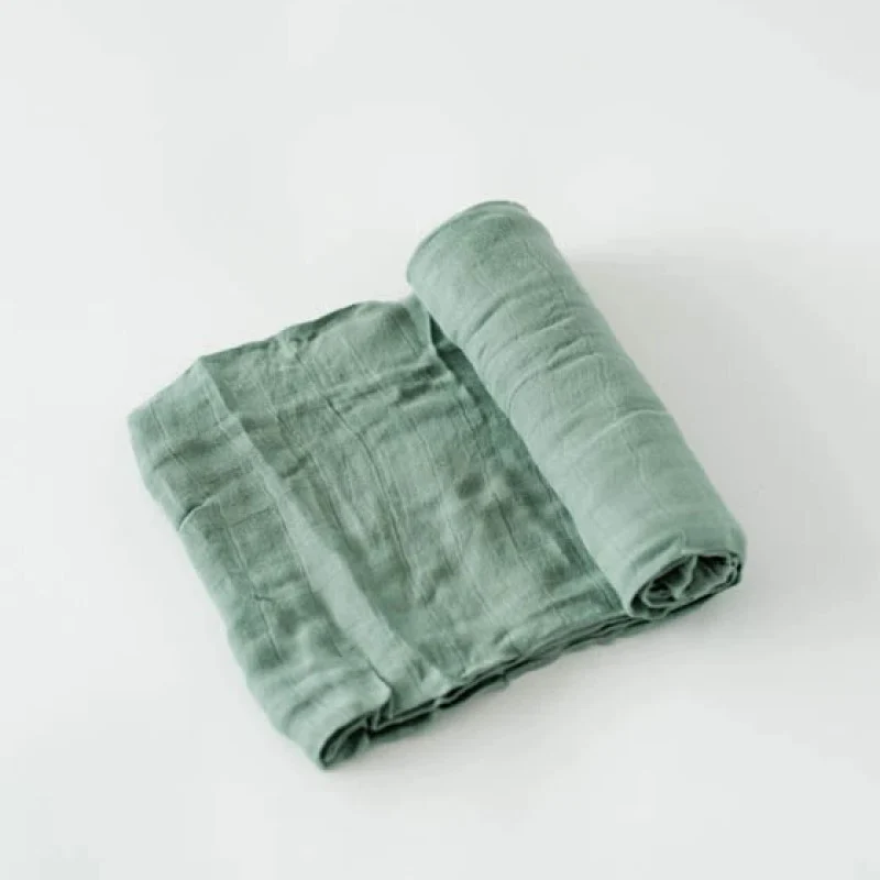 Deluxe Muslin Swaddle (Sage)
