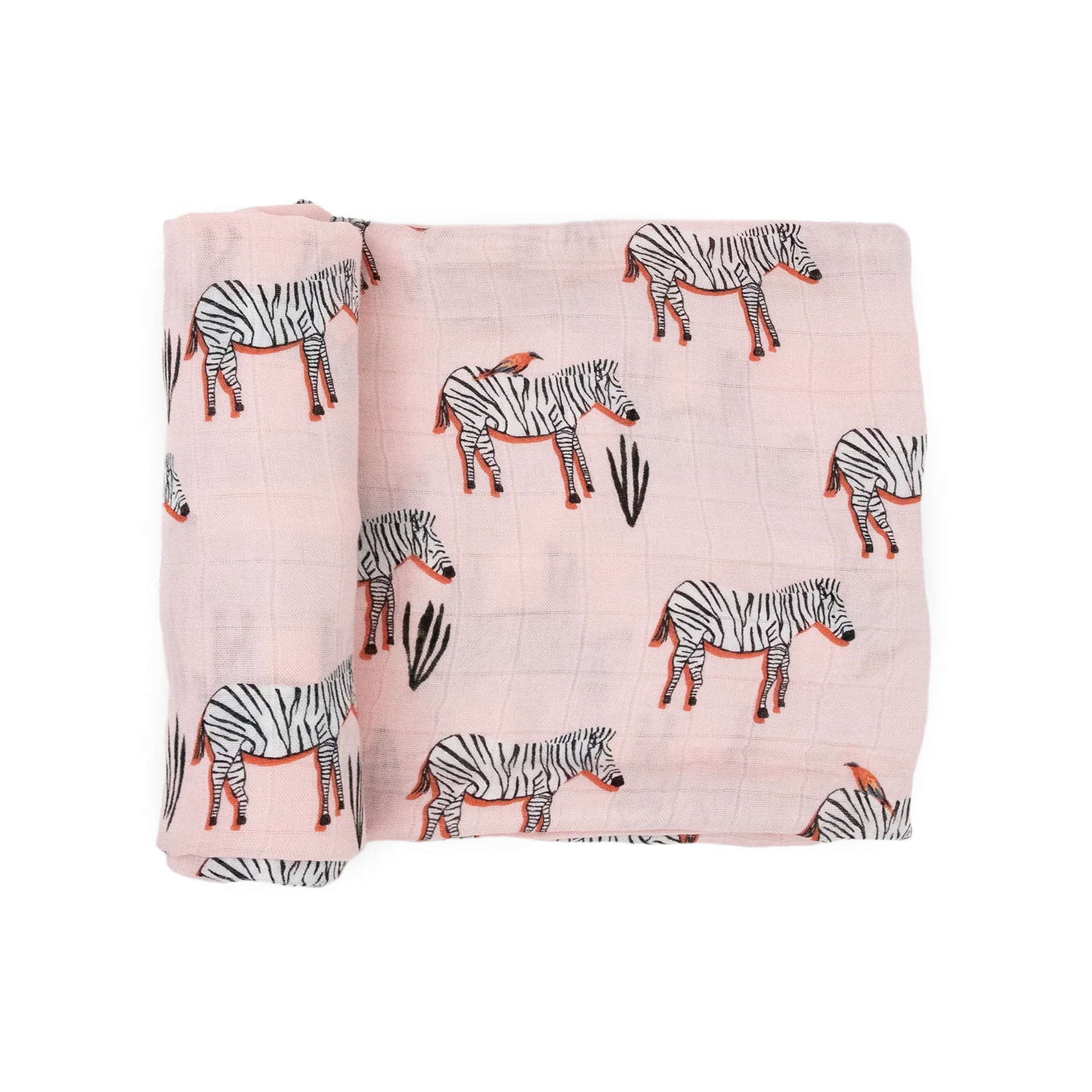 Deluxe Muslin Swaddle (Zebra)