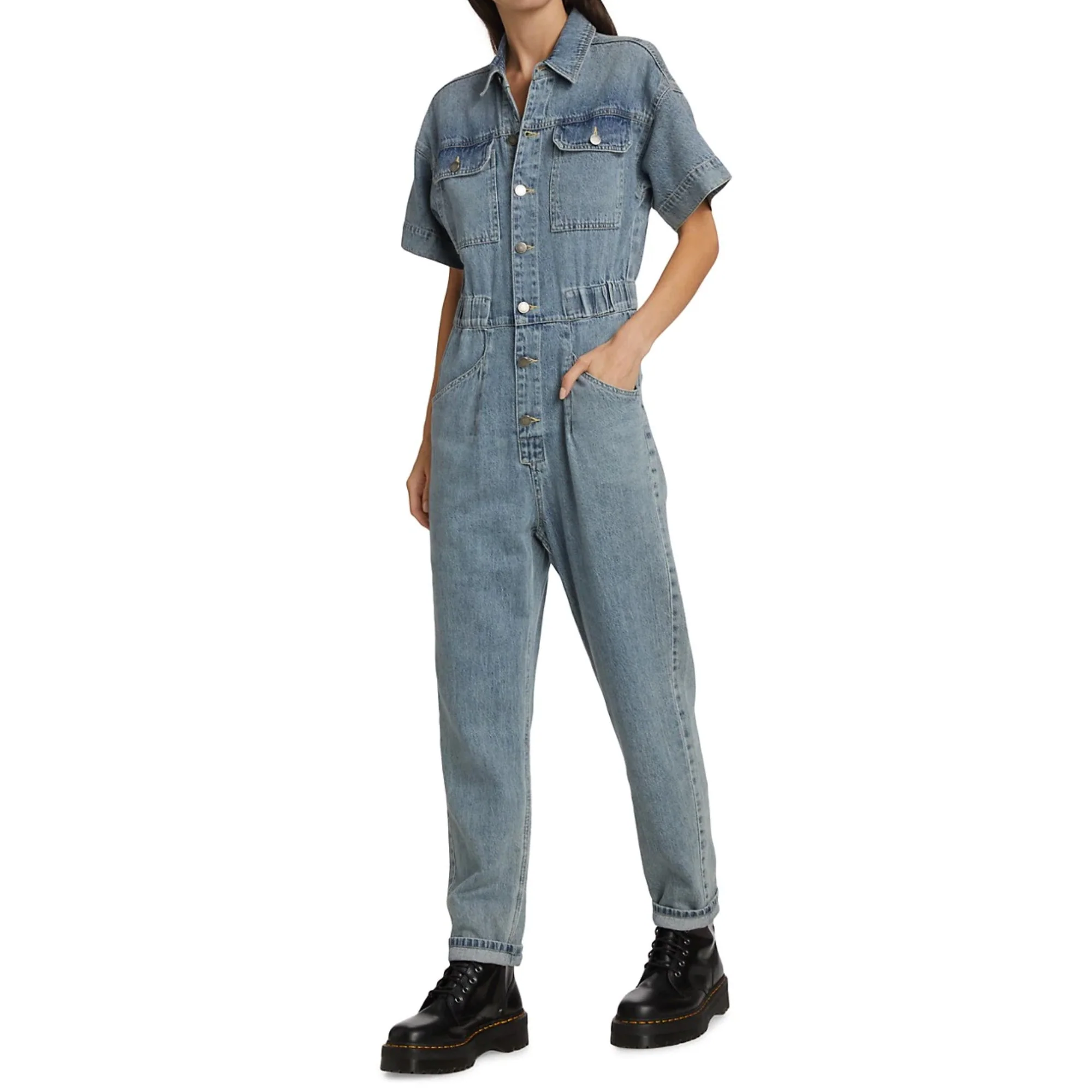 Denim Jumpsuit - Image 3