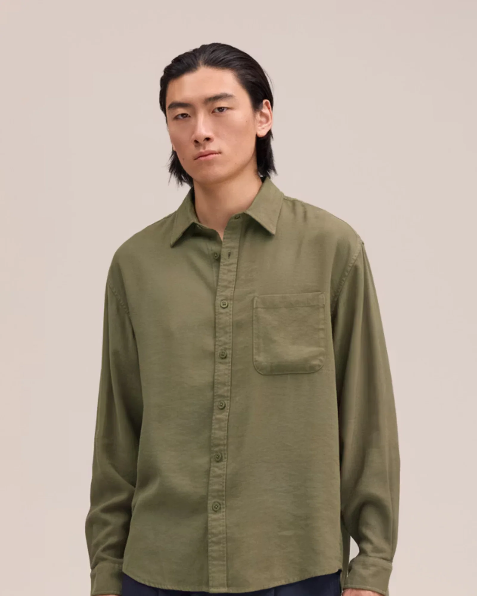 Deon 5027 Drapey Viscose Blend Shirt - Image 3