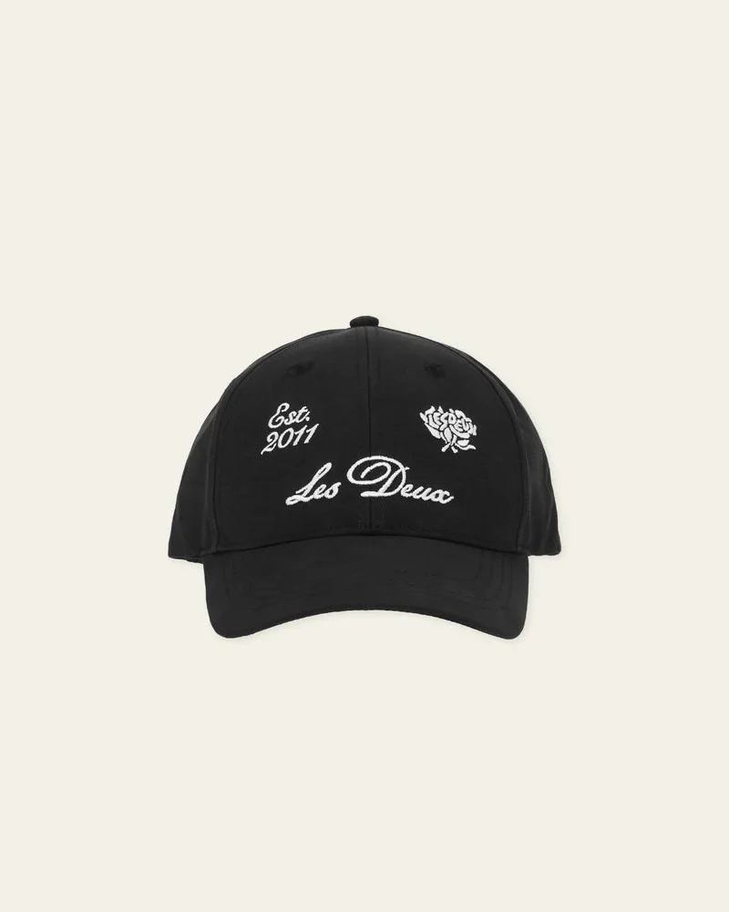 Deux Baseball Cap (Black)