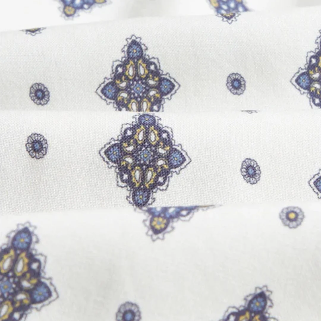 Didcot Shirt Ditsy Tile (Ecru) - Image 3