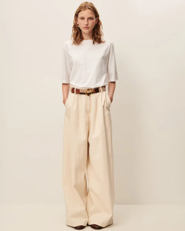 Diegui Large Pant with Pleats - Image 2