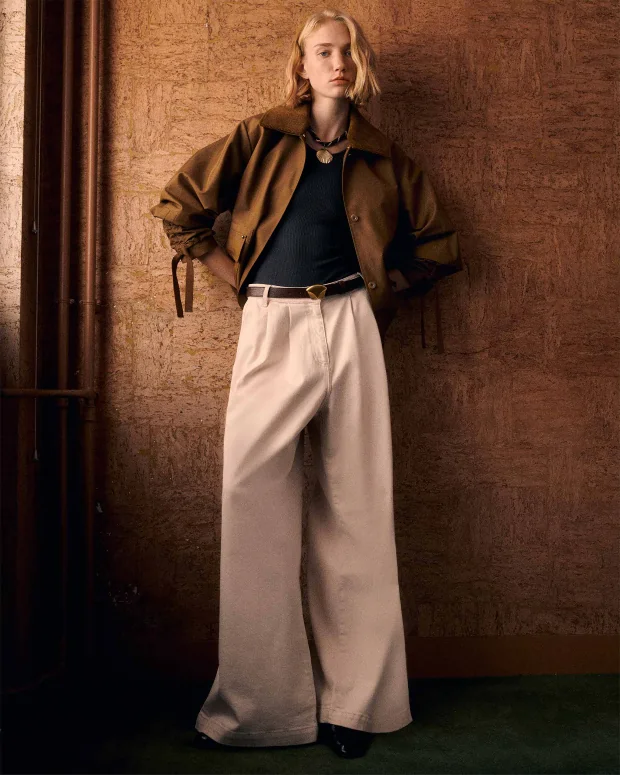 Diegui Large Pant with Pleats - Image 3