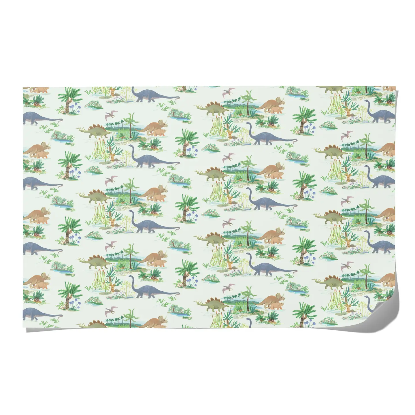 Dinosaurs Wrap Sheets (Roll of 3) - Image 2