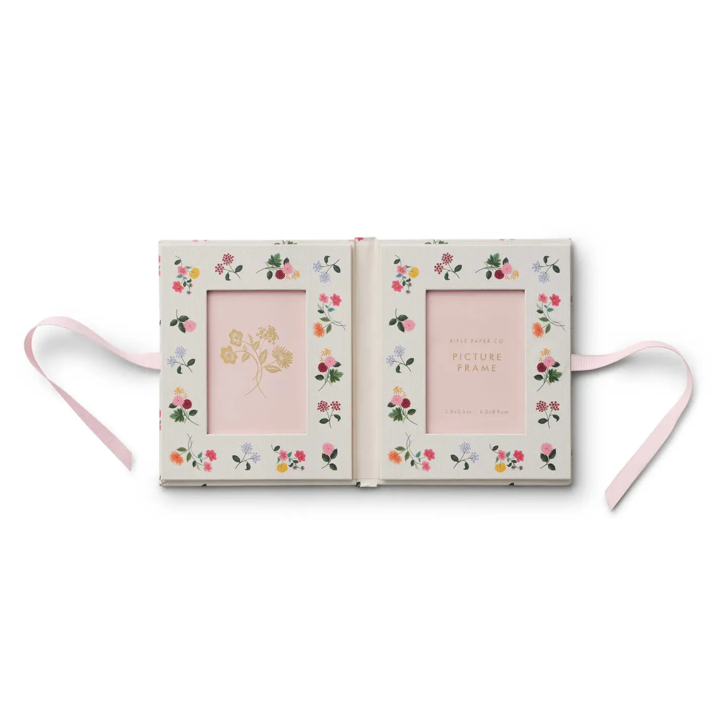 Ditsy Dahlia Folio Paper Wrapped Picture Frame