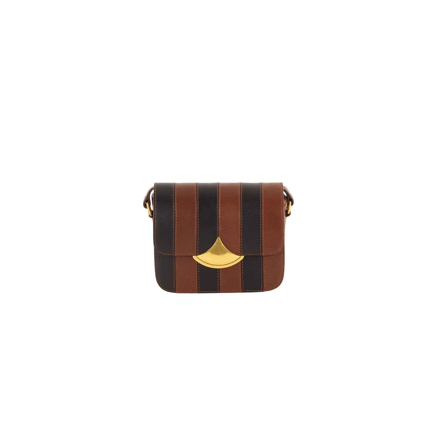 Diviluz Mimo Box Bag (Black Brown Stripes)