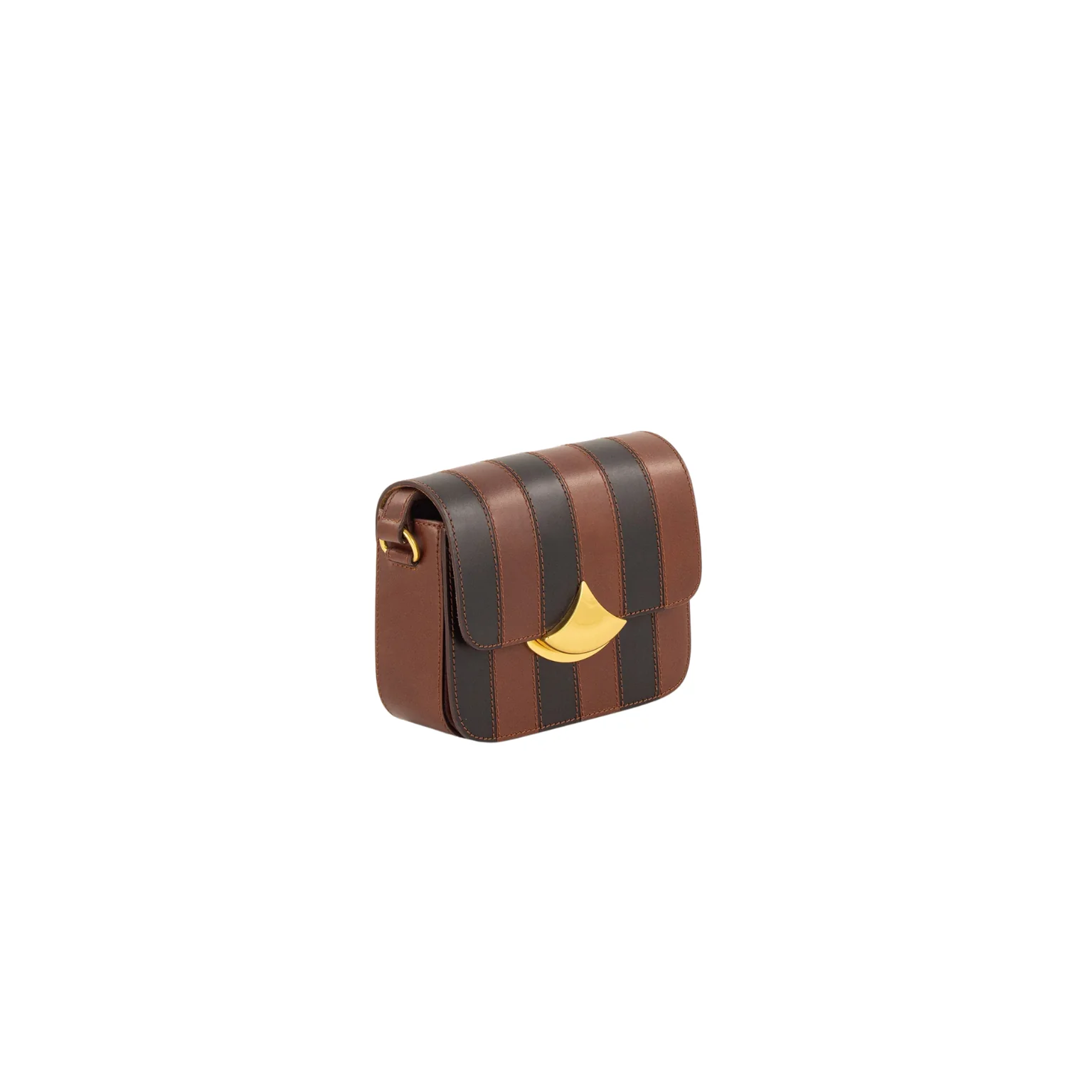 Diviluz Mimo Box Bag (Black Brown Stripes) - Image 2