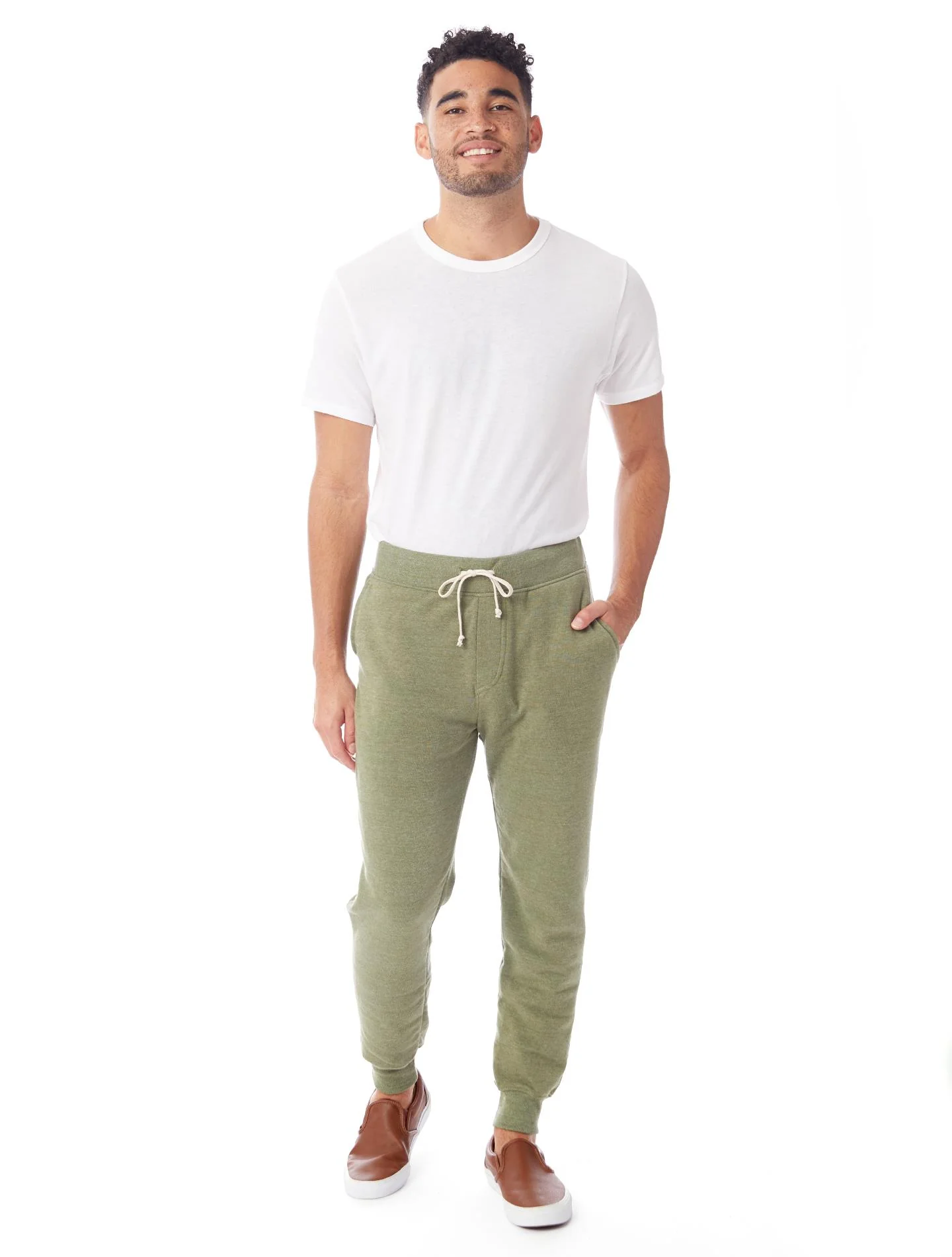 Dodgeball Eco-Fleece Pants (True Army Green) - Image 3