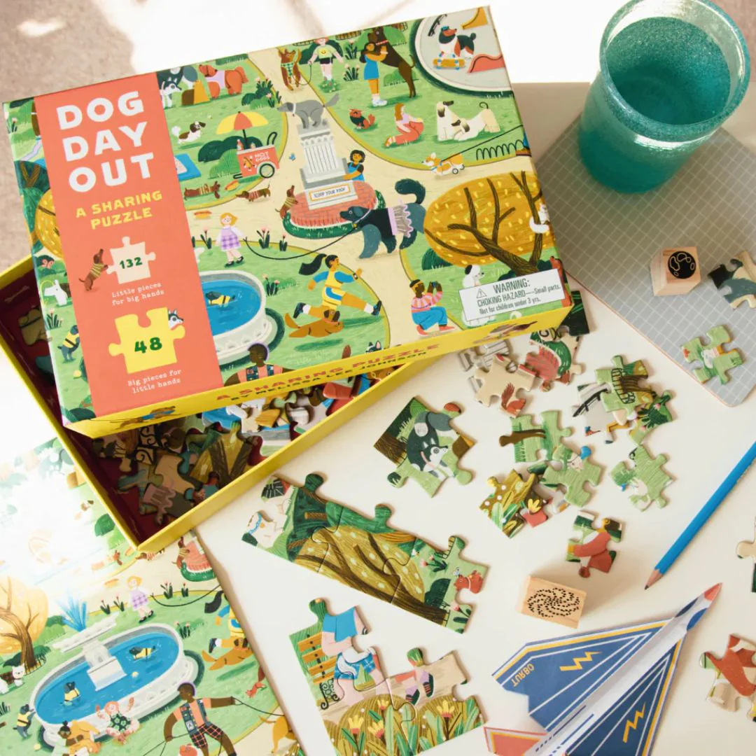 Dog Day Out 180-Piece Puzzle - Image 3