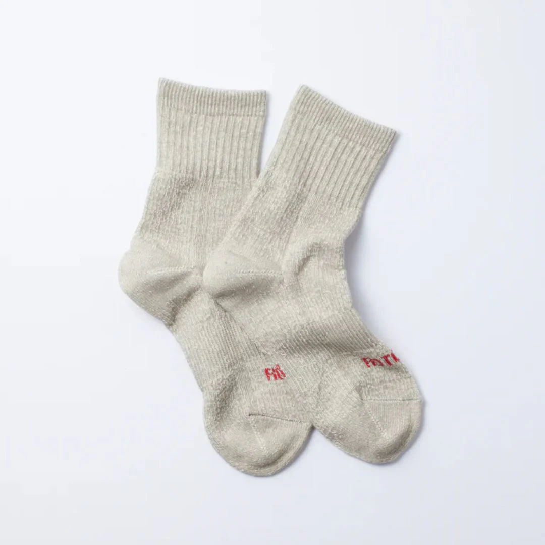 Double Face Mid Socks (Grey)