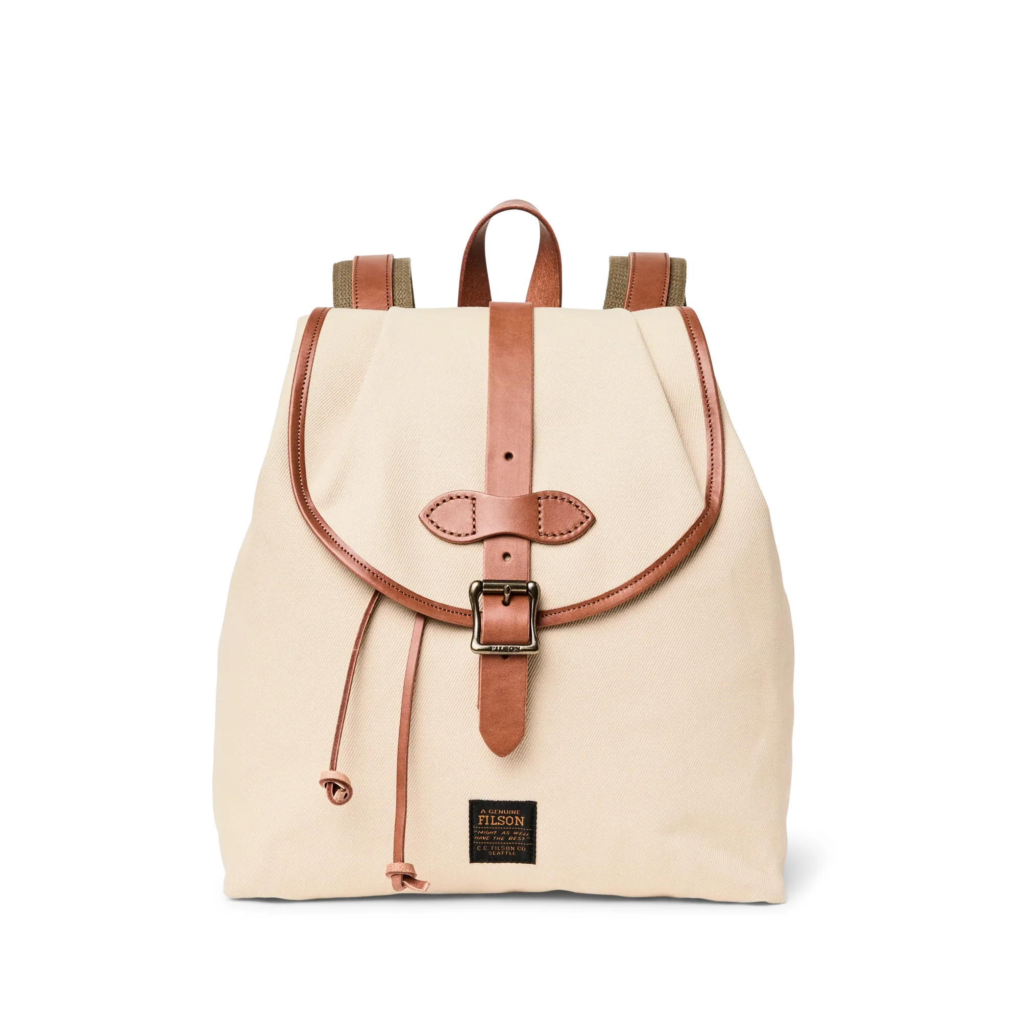 Drawstring Backpack (Feather Gray)
