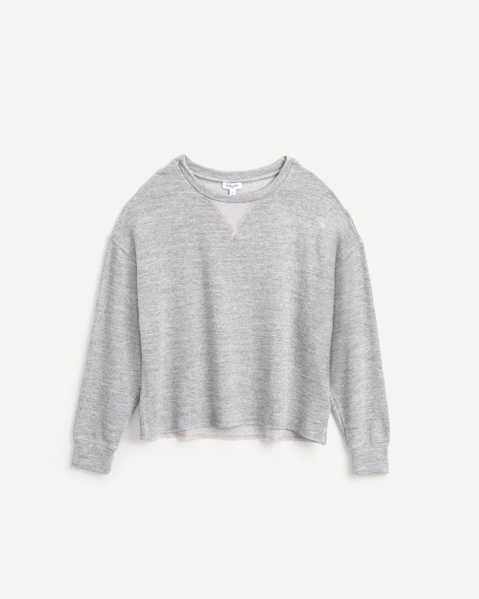 Dream Slub Pullover (Heather Grey) - Image 3