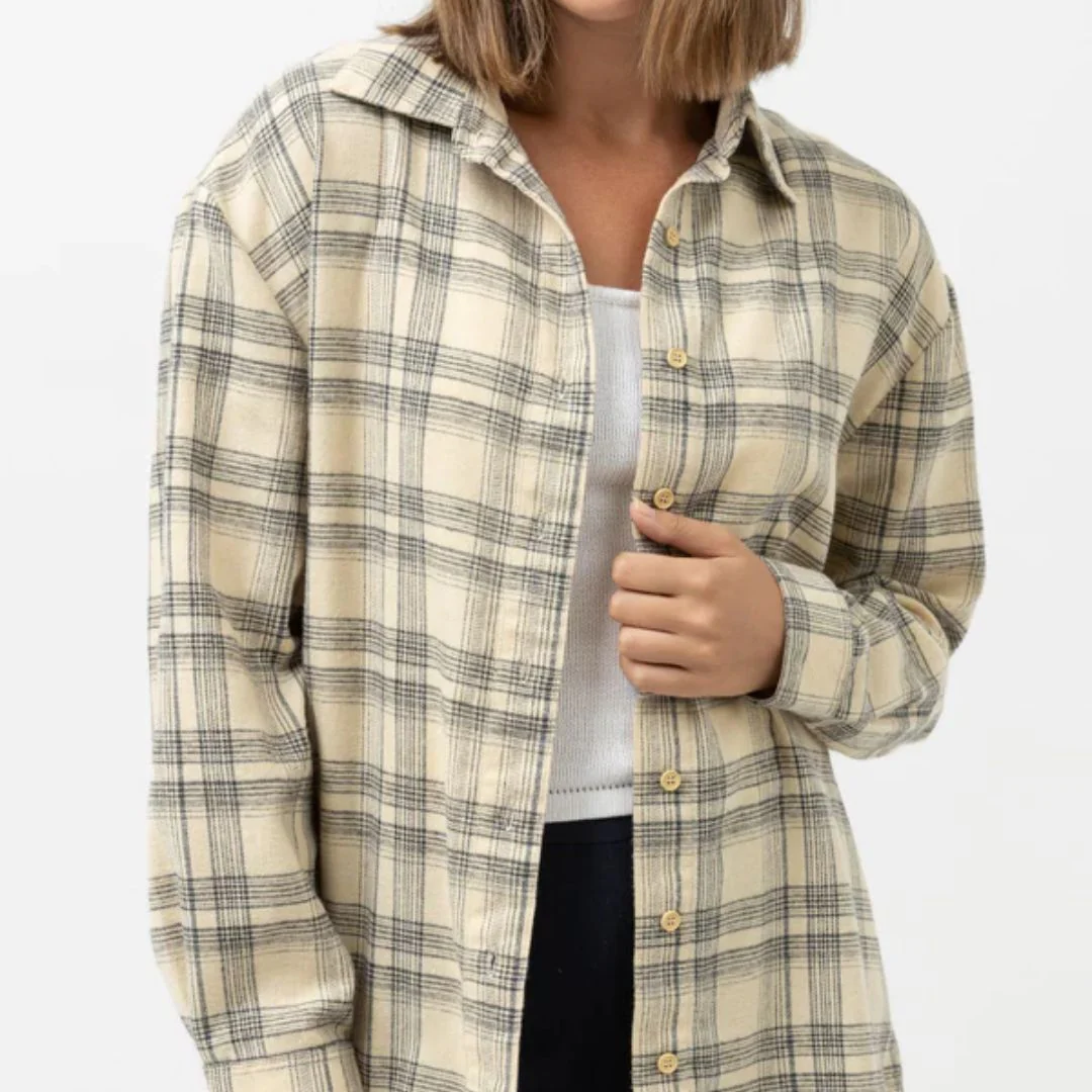 Dream Time Oversized Shirt (Cream) - Image 2