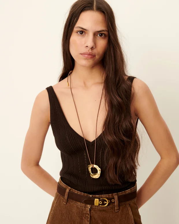 Drew Pendant Necklace (Doré) - Image 2