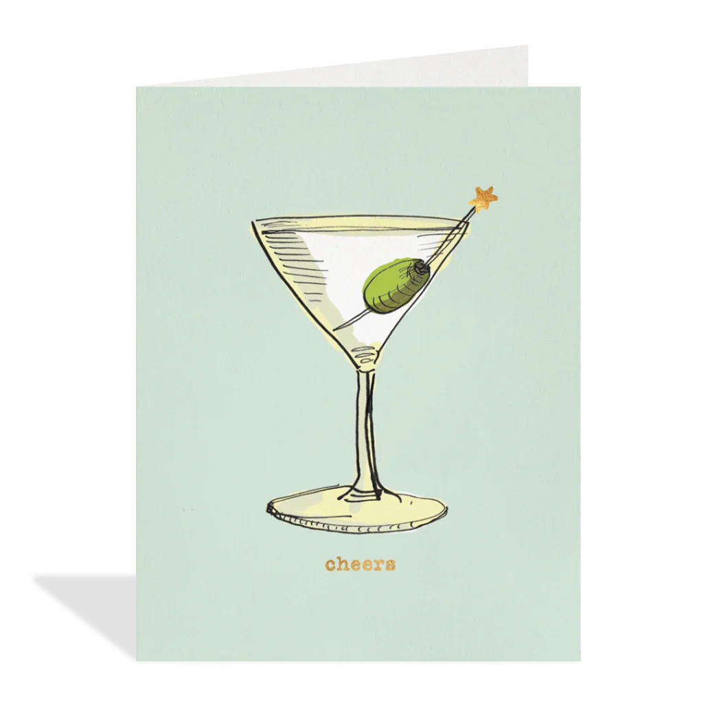 Dry Martini Card