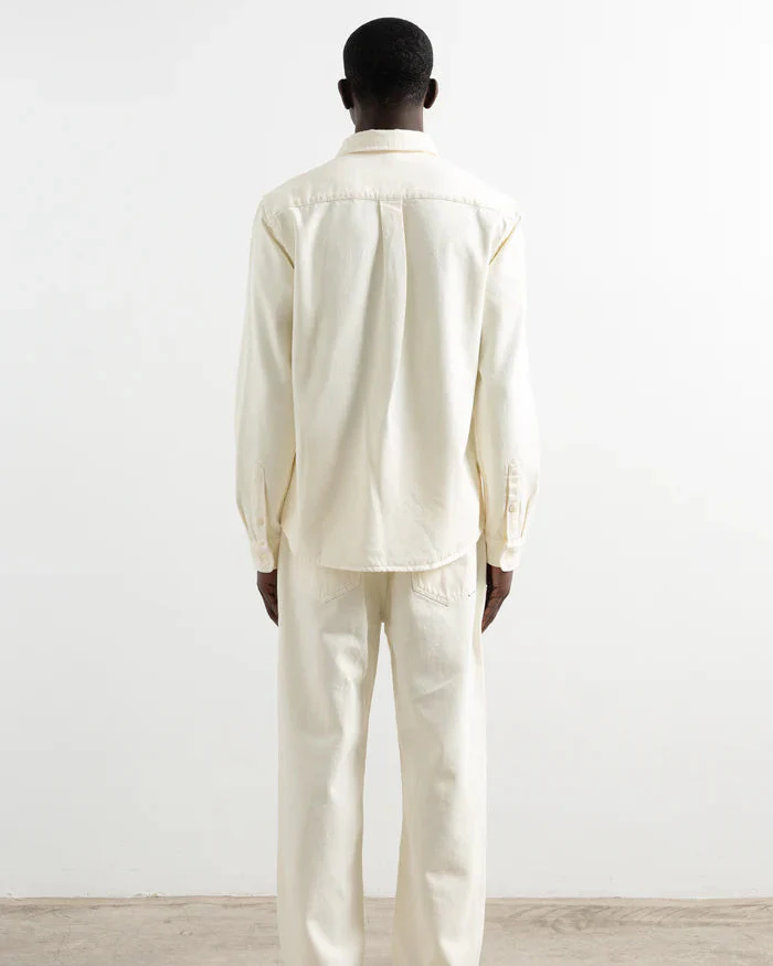 Duck Denim Shirt (Off White) - Image 4