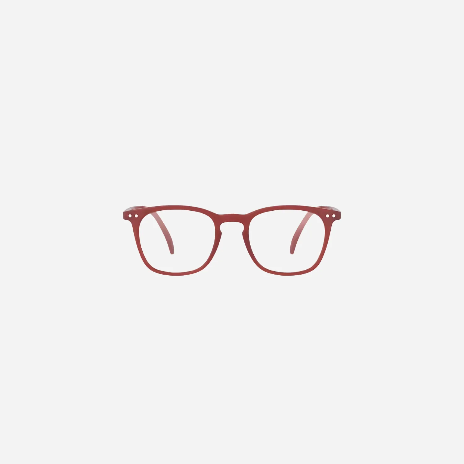 #E Reading Glasses (Carmine Red)