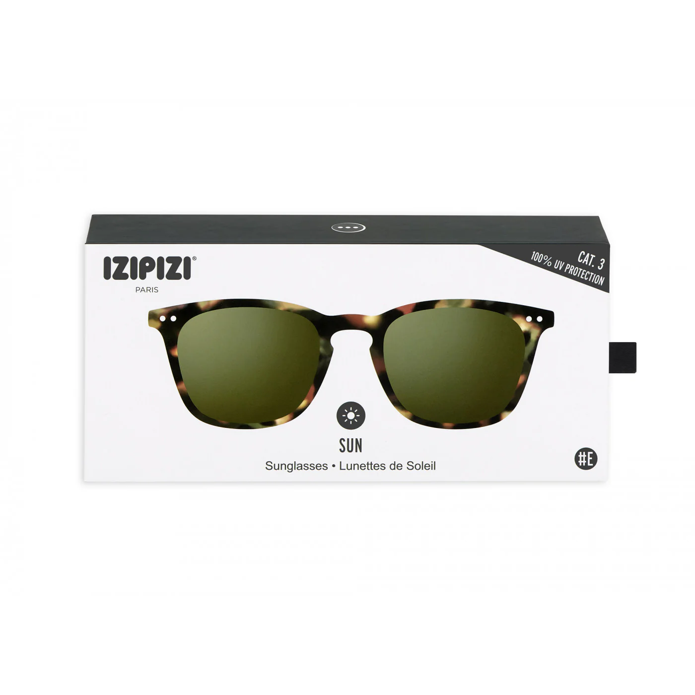 #E Sunglasses (Tortoise + Green Lens) - Image 4