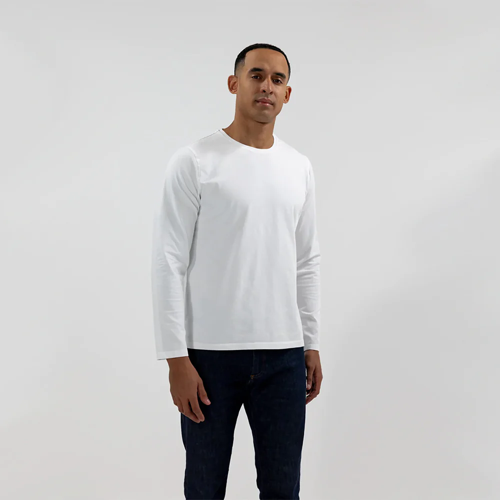 Easy Monday Long Sleeve (White)