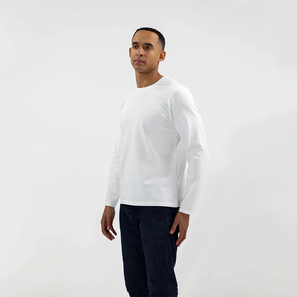 Easy Monday Long Sleeve (White) - Image 2