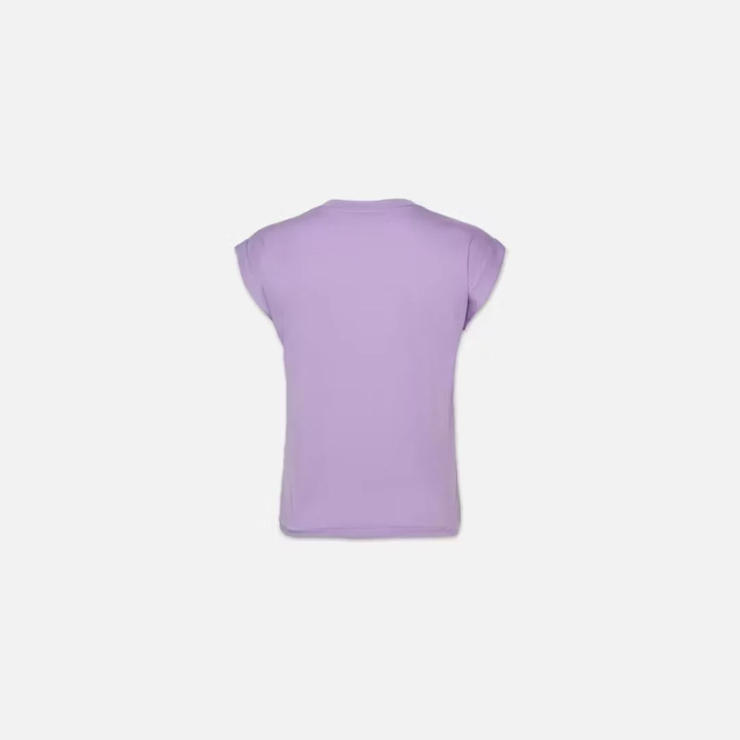 Easy V-Neck Tee (Lilac) - Image 2