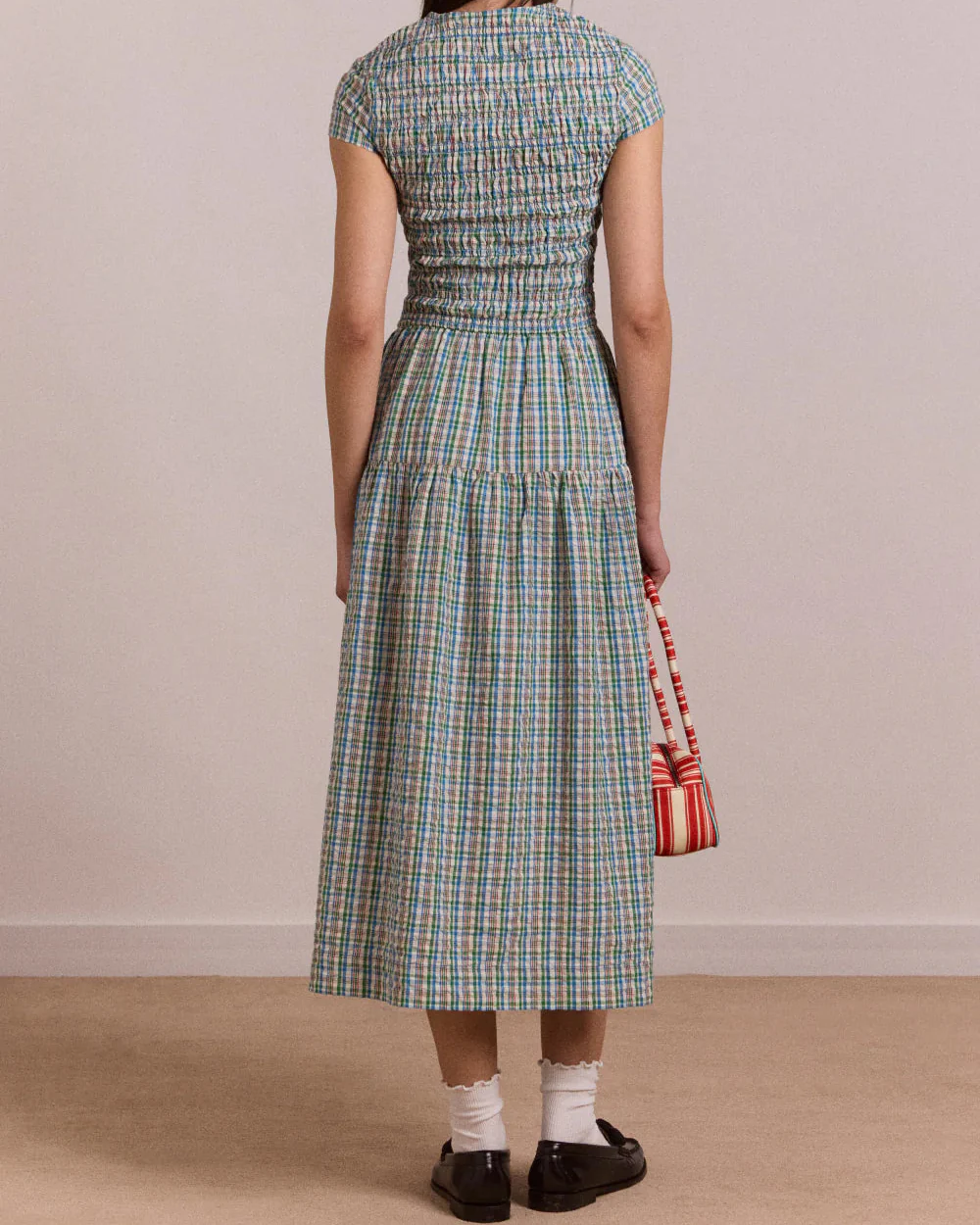 Ebba Midi Dress (Picnic Check) - Image 7